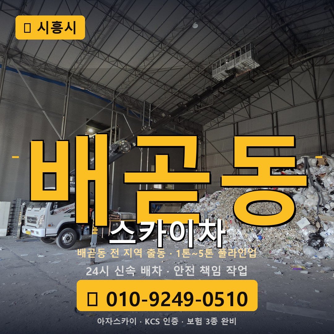 시흥 배곧동 스카이차 - 아자스카이