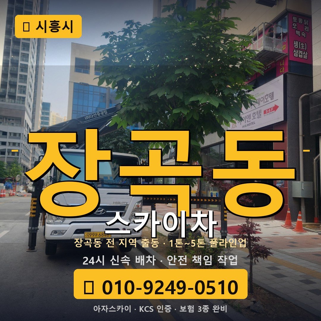 시흥 장곡동 스카이차 - 아자스카이